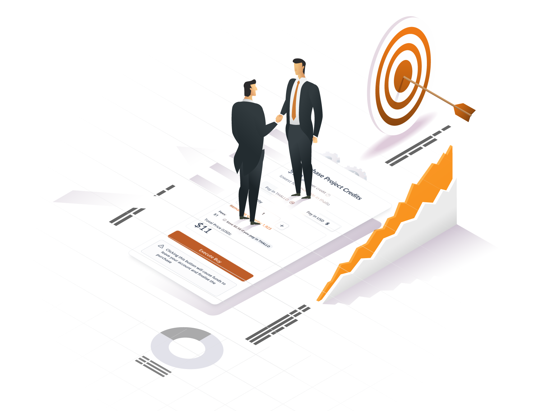 businessmen shaking hands